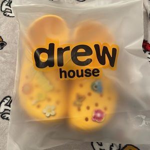 Drew House Crocs Size Yellow